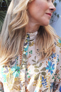 Chemise Vassili écru imprimé Monet
